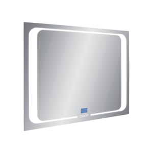 A-Interiéry - Zrcadlo závěsné s pískovaným motivem a LED osvětlením Nika LED 4/80 nika led 4-80