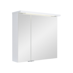 A-Interiéry - Zrkadlová skrinka závesná s LED osvetlením Elis W 60 ZS elis w 60zs