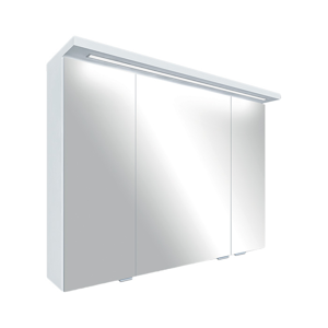 A-Interiéry - Zrcadlová skříňka závěsná s LED osvětlením Elis W 80 ZS elis w 80zs
