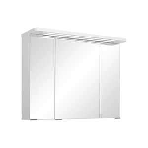 A-Interiéry - Zrcadlová skříňka závěsná s LED osvětlením George W 80 ZS george w 80zs