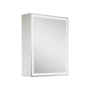 A-Interiéry - Zrcadlová skříňka závěsná s LED osvětlením Indigo 63 ZS indigo 63zs