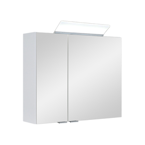 A-Interiéry - Zrcadlová skříňka závěsná s LED osvětlením Livie W 70 ZS livie w 70zs