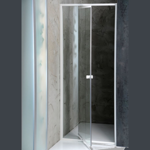 AQUALINE - AMICO sprchové dvere výklopné 1040-1220x1850mm, číre sklo G100