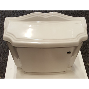 AQUALINE - ANTIK keramická nádržka pre WC kombi, biela NDAK107-4