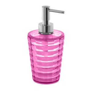 AQUALINE - GLADY dávkovač mydla na postavenie, ružová (GL8076)
