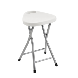 AQUALINE - Kúpeľňová stolička 30x46,5x29,3 cm, biela (CO75)