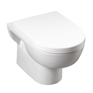 AQUALINE - MODIS závesná WC misa, 36x52 cm, biela MD001