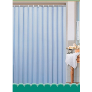 AQUALINE - Závěs 180x180cm, 100% polyester, jednobarevný modrý (0201103 M)