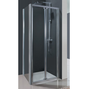 Aquatek - DYNAMIC B6 100 - Sprchové dveře zalamovací 97-101cm, výplň sklo - čiré (DYNAMICB6100-06)