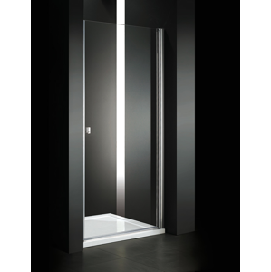 Aquatek - Glass B1 100 sprchové dveře do niky jednokřídlé 96-100cm, barva rámu bílá, výplň sklo - čiré (GLASSB1100-166)
