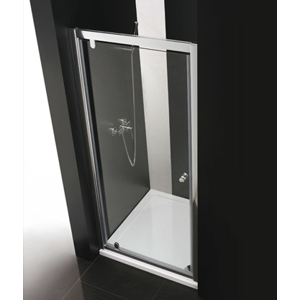 Aquatek - Master B1 100 sprchové dveře do niky jednokřídlé 96-100 cm, barva rámu bílá, výplň sklo - čiré (B1100-166)