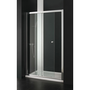 Aquatek - Master B2 sprchové dveře do niky zasouvací 121-125 cm, výplň sklo - čiré (B2125-06)