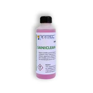 ARTTEC - SANICLEAN - speciální čistič na sprchové kouty šetrný k ALU rámu (NAN00002)