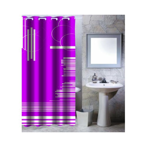 ARTTEC - Sprchový závěs - 180x200 cm - polyester - pink graphic (MSV00569)