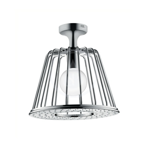 AXOR - LampShower Horná sprcha 1jet s napojením od stropu a s dizajnom Nendo, chróm (26032000)