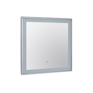 BEMETA zrcadlo 600x600x30 zarámované a osvětlené s dotyk.senzorem (128101829)