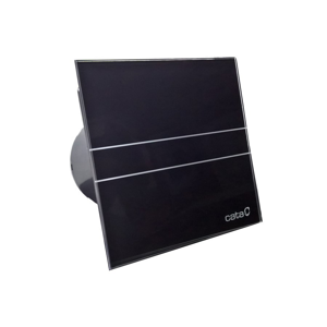 CATA - E-100 GB koupelnový ventilátor axiální, 8W, potrubí 100mm, černá (00900402)