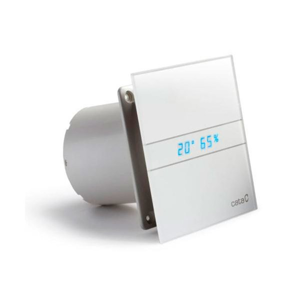CATA - E-150 GTH kúpeľňový ventilátor axiálny s automatom, 10W/19W, potrubie 150mm, bie 00902200