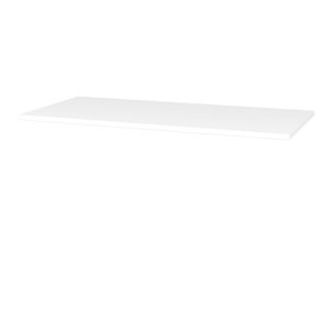 Dřevojas - Odkládací deska ODD 100 (tl. 18 mm) - L01 Bílá vysoký lesk (234553)