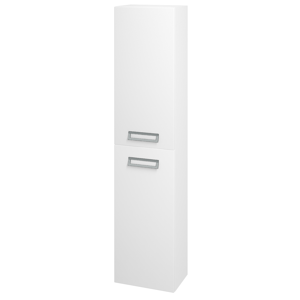 Dřevojas - Skříň vysoká DOOR SV1D2 35 - N01 Bílá lesk / M01 Bílá mat / Pravé (205225P)