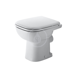 DURAVIT - D-Code Stojace WC, zadný odpad, s HygieneGlaze, alpská biela (21080920002)