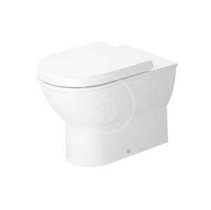 DURAVIT - Darling New Stojící WC, zadní odpad, s HygieneGlaze, alpská bílá (2139092000)