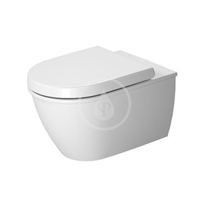 DURAVIT - Darling New Závesné WC, Rimless, s HygieneGlaze, alpská biela (2557092000)