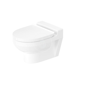 DURAVIT - DuraStyle Basic Závěsné dětské WC, Rimless, s WonderGliss, alpská bílá (25740900001)