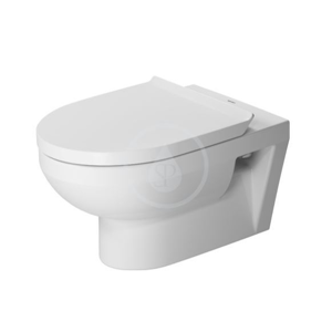 DURAVIT - DuraStyle Basic Závesné WC, Rimless, s HygieneGlaze, alpská biela 2562092000
