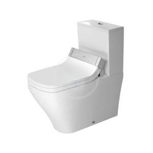 DURAVIT - DuraStyle WC kombi misa pre SensoWash, Vario odpad, s HygieneGlaze, alpská biela (2156592000)