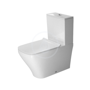 DURAVIT - DuraStyle WC kombi misa, Vario odpad, s HygieneGlaze, alpská biela (2156092000)