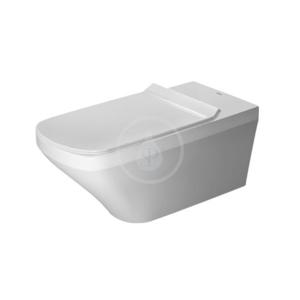 DURAVIT - DuraStyle Závesné WC, bezbariérové, Rimless, s HygieneGlaze, alpská biela (2559092000)