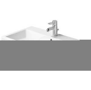 DURAVIT - Vero Umývadlo s prepadom, brúsené, 800 mm x 470 mm, biele – jednootvorové umývadlo, s WonderGliss (04548000271)