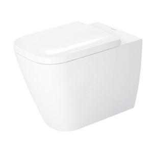 DURAVIT - Happy D.2 Stojící WC, zadní odpad, s HygieneGlaze, alpská bílá (2159092000)