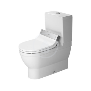 DURAVIT - Starck 3 WC kombi misa pre SensoWash, Vario odpad, s HygieneGlaze, alpská biela (2141592000)