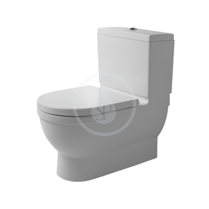 DURAVIT - Starck 3 WC kombi misa, Vario odpad, s HygieneGlaze, alpská biela (2104092000)