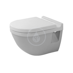 DURAVIT - Starck 3 Závesné WC, s HygieneGlaze, alpská biela (2200092000)