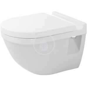 DURAVIT - Starck 3 Závesné WC, s WonderGliss, biela 22000900001