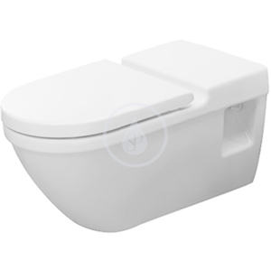 DURAVIT - Starck 3 Závesné WC, bezbariérové, biela 2203090000
