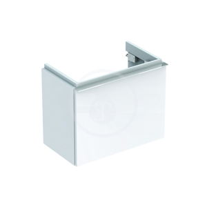 GEBERIT - iCon xs Skrinka pod umývadlo, 520 mm x 420 mm x 308 mm - skrinka, biela lesklá (840052000)