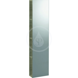 GEBERIT - iCon Zrkadlová skrinka 280x1200x140 mm, platinová lesklá (840030000)