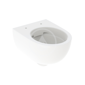 GEBERIT - Selnova Compact Závesné WC, 490x355 mm, Rimfree, biela 500.377.01.2
