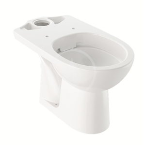 GEBERIT - Selnova WC kombi mísa, zadní odpad, 665x356 mm, Rimfree, bílá (500.283.01.1)