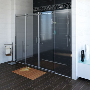 GELCO - DRAGON sprchové dvere 1700mm, číre sklo GD4870