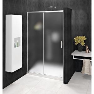 GELCO - SIGMA SIMPLY sprchové dvere posuvné 1100mm, sklo Brick GS4211