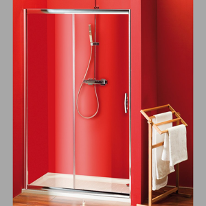 GELCO - SIGMA sprchové dvere posuvné 1000mm, číre sklo (SG1240)