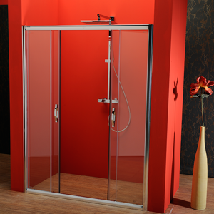 GELCO - SIGMA sprchové dvere posuvné 1500mm, číre sklo (SG1415)
