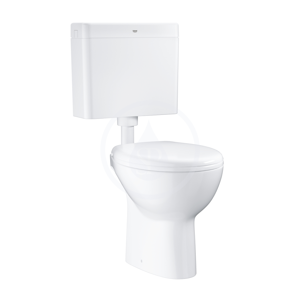 GROHE - Bau Ceramic WC kombi súprava s nádržkou a sedadlom, rimless, alpská biela 39560000