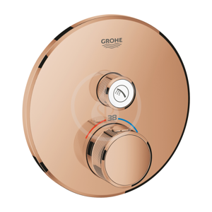 GROHE - Grohtherm SmartControl Termostatická sprchová batéria pod omietku s jedným ventilom, Warm Sunset (29118DA0)