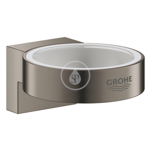 GROHE - Selection Držiak pohára/mydlovničky, kefovaný Hard Graphite 41027AL0